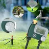 Kits Programmeerbare digitale slangkraan Timer Automatische bewatering Sprinklersysteem Irrigatiecontroller met 2 uitgangen voor tuinplanten