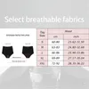 Women's Panties Leak Proof Menstrual Women Four Layer Period High Waist Underwear Anti S-XXL