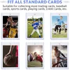 10PCSpack Magnetic Card Holder 35PT för handelskort Baseballkort Protector Case Magnet Topplastare för sportkort 240222