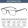 Sunglasses Blue Ray Blocking Anti-Blue Light Glasses Classic Metal Eye Protection Myopia Ultralight Frame Eyewear Office