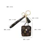 Keychains Fashion Designer AirPods Case Keychains Trinciets Läderringar Kedjor Smycken Pendant Charms Keys Fashion 240303