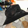 Berety Casual Beach Hat Przytulny minimalistyczny, zwrócony krawędź Słomka z filtrem przeciwsłonecznym