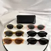 Sıcak Satış Tasarımcı Güneş Gözlüğü Kadın Cat Eyesunglasses Klasik Erkek Güneş Gözlüğü Lüks Güneş Gözlüğü Kadın Gözlükleri Oval gözlükler Gölgeleri Kadınlık C40264