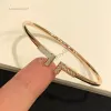 designer jewelry braceletClassic Diamond Bracelet Designer Jewelry Rose Gold Bangle for Women Men Brithday Gift