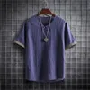 M-5XL Plus Size Summer Mens Shirts Plain Color Korean Fashion Men Short Sleeve Hawaii Short Sleeve Shirt Light Weight Clothing 230226