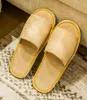 Hotel Linen 2023 Disposable Cotton Non-slip Guests Hospitality Home Consumable Hotel Slippers Wholesale 812