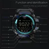 50 mètres étanche Bluetooth Smartwatch horloge numérique podomètre Sport montre intelligente hommes activité Fitness Tracker IP67 montres étanches