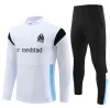 Kids Men Soccer Tracksuits Milik Payet Marseilles Survetement Jacket 22 23 24 Fottball Training Suit Veste Maillot de Foot Olympique OM Tracksuit Jogging