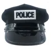 Береты, косплей, полицейская шляпа для детей и взрослых, праздничный костюм, реквизит, восьмиугольный