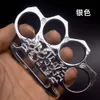 Work Hard Knuckle Paperweight Self Defense Keychain Bottle Opener Fighting Iron Fist Window Brackets Belt Buckle Stainless Steel Real 993777