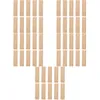 50 pc's houten bord diy bamboo bookmark child segingen ambachten tags blanco decoratie 240227