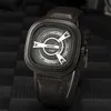 Скидка 30% на часы Seven Friday мужские уникальные стильные креативные часы кварцевые японские часы M1B01 Steel Relog 230727