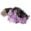 Bulk Crystal Wholesale Natural Amethyst Raw Stone Cluster Pendants for Women Articulos Al Por Mayo