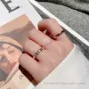дизайнерские ювелирные кольцасеребряные кольца с бриллиантами для женщин роскошный блестящий кристалл Камень дизайнерское кольцо обручальное кольцо ювелирные изделия без коробки подарок на годовщину