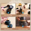 Verktyg Portable Espresso Machine 9 BAR PRYCKLIGA RECHAREBLEABLE 2 I 1 Small Travel Coffee Maker Compatible med Nespresso Capsules