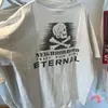 24ss Vintage T-shirts Hoge kwaliteit katoen Print korte mouw Hiphop Street T-shirt heren dames