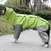Raincoats Pet Dog Raincoat Outdoor Termoproping Clothes Savums à saut à capuche pour petits chiens Buldog Labrador French Bulldog Labrador
