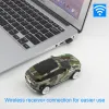 Fareler 2.4g kablosuz fare araba şekli Yaratıcı bilgisayar fare optik 3D mini ofis fareleri ergonomik usb mause dizüstü bilgisayar için LED ışık