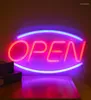 أضواء ليلية مفتوحة LED Neon Light Wall Hanging Sign Sign Bar Room Party Club Decoration مصباح Colorful5855299