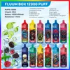 FLUUM BOX 12000 E-liquid 20ml Nicotina 0%/2%/3%/5% Capacità batteria ricaricabile Type-C 650mAh Fluum 12000 Bang box Bang