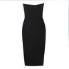 Casual Jurken 2024 Superieure Kwaliteit Sexy Backless Mini Bandage Jurk Elegante Mouwloze Nail Bead Bodycon Fashion Celebrity Party