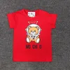 キッズデザイナー服ベビー服の子供デザイナーTシャツモスクガールズボーイズTシャツ半袖夏ベアレターブラックホワイトピンクキッド服dhgate