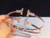designer jewelry braceletClassic Diamond Bracelet Designer Jewelry Rose Gold Bangle for Women Men Brithday Gift