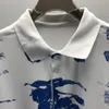 Magliette da uomo firmate T-shirt con stampa di lettere di funghi arcobaleno Top a maniche corte in cotone Camicia da uomo allentata da donna W09