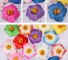 100 pièces 9 cm mousse frangipane fleur de frangipanier Sinensis tête de fleur artificielle Hibiscus Tropical 16 couleurs 2024303