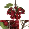 Fleurs décoratives simulées brochettes de fruits Faux chaîne jouet modèle artificiel plantes décor Faux Bayberry décorer 2024303