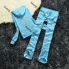 Designer Hoodie Juicy Coutoure Tracksuit Mulheres Duas Peças Calças Velvet Juice Tracksuit Mulheres Couture Set Couture Juciy Coture Sweatsuits Juciy Track Suit 865