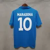 1987 1988 Napoli Retro Soccer Jerseys Coppa Italia SSC Napoli Maradona 10 Calcio Vintage Kits Napoli