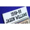 Custom Men Youth Women Vintage Jason Williams 98 99 College Basketball Jersey Size S-4XL Custom Any Name or Number Jersey
