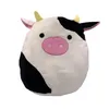 Oreiller en peluche de dessin animé mignon de 20cm, pour enfants, filles et garçons, couleur Kawaii, coussin en coton en peluche de vache, jouets cadeaux, 2024