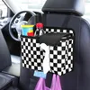 Car Organizer Garbage Can Dust Case Storage Box Alloy Vehicle Bin Batch Auto Portable Interior Accessories