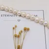 Cuentas de perlas reales de agua dulce naturales, perlas espaciadoras sueltas redondas blancas para fabricación de joyas, accesorios para collar y pulsera con dijes DIY 240220
