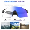 Kapvoe Pochromic Cycling Okulary przeciwsłoneczne dla mężczyzny Woman Outdoor Sports Rowery Gogle rowerowe okulary mtb rowerowe okulary okulary 240228