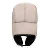 Berety zimowe polarowe czapki gęste ciepłe earflap nART czapka samca kobieta na zewnątrz wiatrowoodporna maska ​​termiczna lei feng hat multifunkcja
