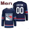 New York 2024 Stadium Series Hockey Jersey Rangers Adam Fox23 Igor Shesterkin Chris Kreider Mika Zibanejad Barclay Goodrow Artemi Panarin Blake Wheeler Quick Kakko