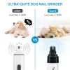 Clippers Electric Dog Nail Clippers For Dog Nail Grinders Rechargeable USB Charge Pet Patrelles Cat PAWS TOURMING TOURMING TRIMMER