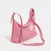 Evening Bags Women's Fashion Solid Color Concise Emblem Decoration Handbag Tote Bag Underarm Shoulder Office Daily
