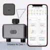 Control WiFi Bluetoothcompatible 2 Outlet Garden Water Timer Wireless Programmable Faucet Hose Sprinkler Irrigation Controller Smart