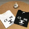 T-shirt à manches courtes pour hommes et femmes, de styliste parisien, été, décontracté, short, haut # 778