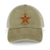 Boll Caps Pentagram Satanic Occult Sign Cowboy Hat Baseball Cap i Rugby Foam Party Elegant Women's Hats Men's