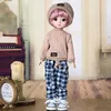 BJD 1/6 32CM Fat Doll Include Clothes and Canvas Shoes Girls Dress Up DIY Toys Birthday Gift 240219