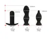 Super Grande Gonfiabile Enorme Grande Spina anale Max 12 cm Pompa Dildo Dilatatore anale Espandibile Nessun vibratore Butt Plug Palline anali Giocattoli del sesso3645545