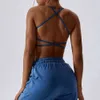 Lu wyrównuj seksowny strój biustonosze z backless joga tops kobiety na siłownię fitness stanik biustonosze dziewczęta bielizny na świeżym powietrzu Soutien Gorge Sport Femme Jogger Gry LU-08 2024