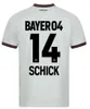 24 25 Bayer Leverkusens Football Jersey Wirtz Boniface Hincapie Hofmann Tapsoba Schick Palacios Frimpong Grimaldo 24 25 Campione Casa e Shirt da calcio da uomo