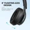 Headphones Soundcore by Anker Space One Active Noise Cancelling Headphones Wireless Headphones Bluetooth 5.3 2X Stronger Voice Reduction