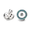 Kristall 12MM Snap Ohrringe Mini Button Ohrring für Frauen Snaps Schmuck